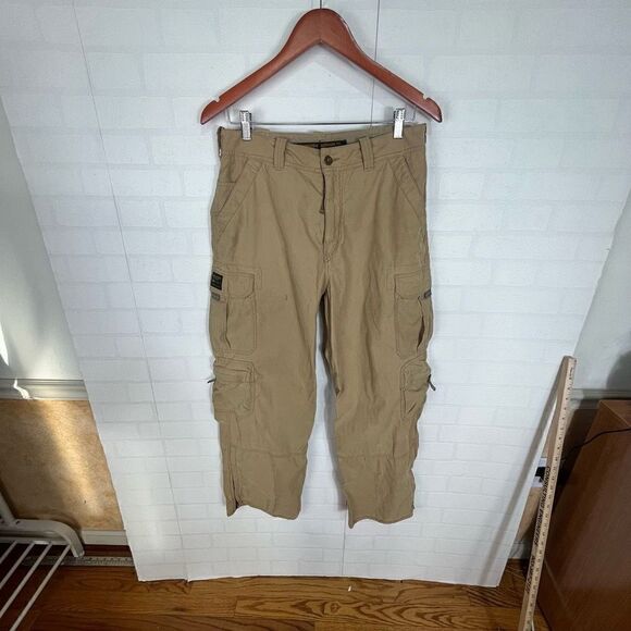 Abercrombie Vintage Cargo Pants size 31x28 SEE MEASUREMENTS - Picture 3 of 16